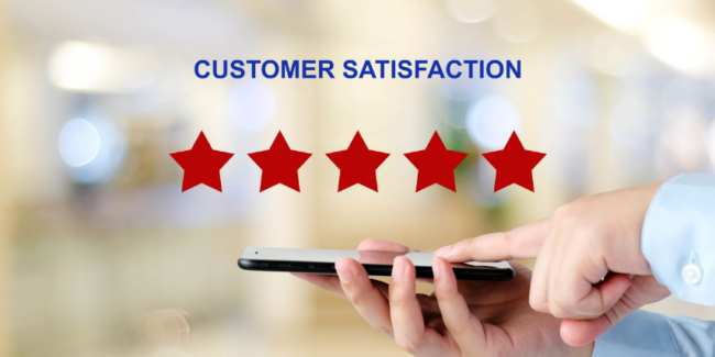 Higher customer satisfaction levels lead to loyalty and retention.